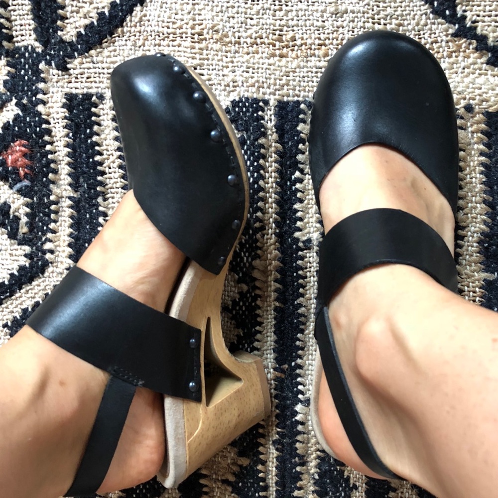 Dansko Mary Jane Clog Heels